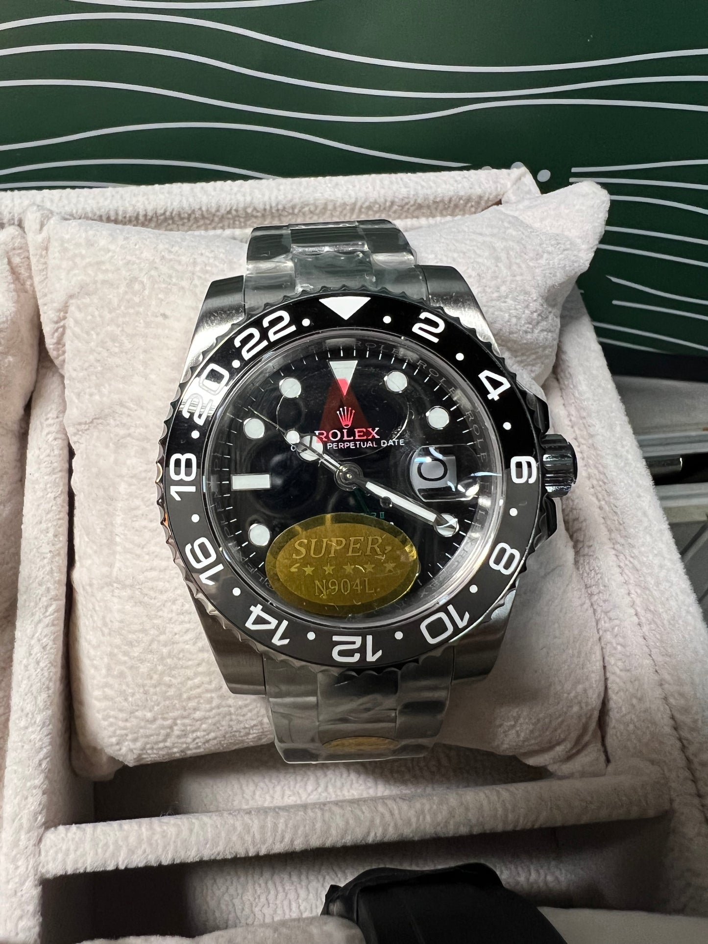 GMT-Master II (2024) “Bruce Wayne” Oyster Grey Ceramic Bezel 40mm
