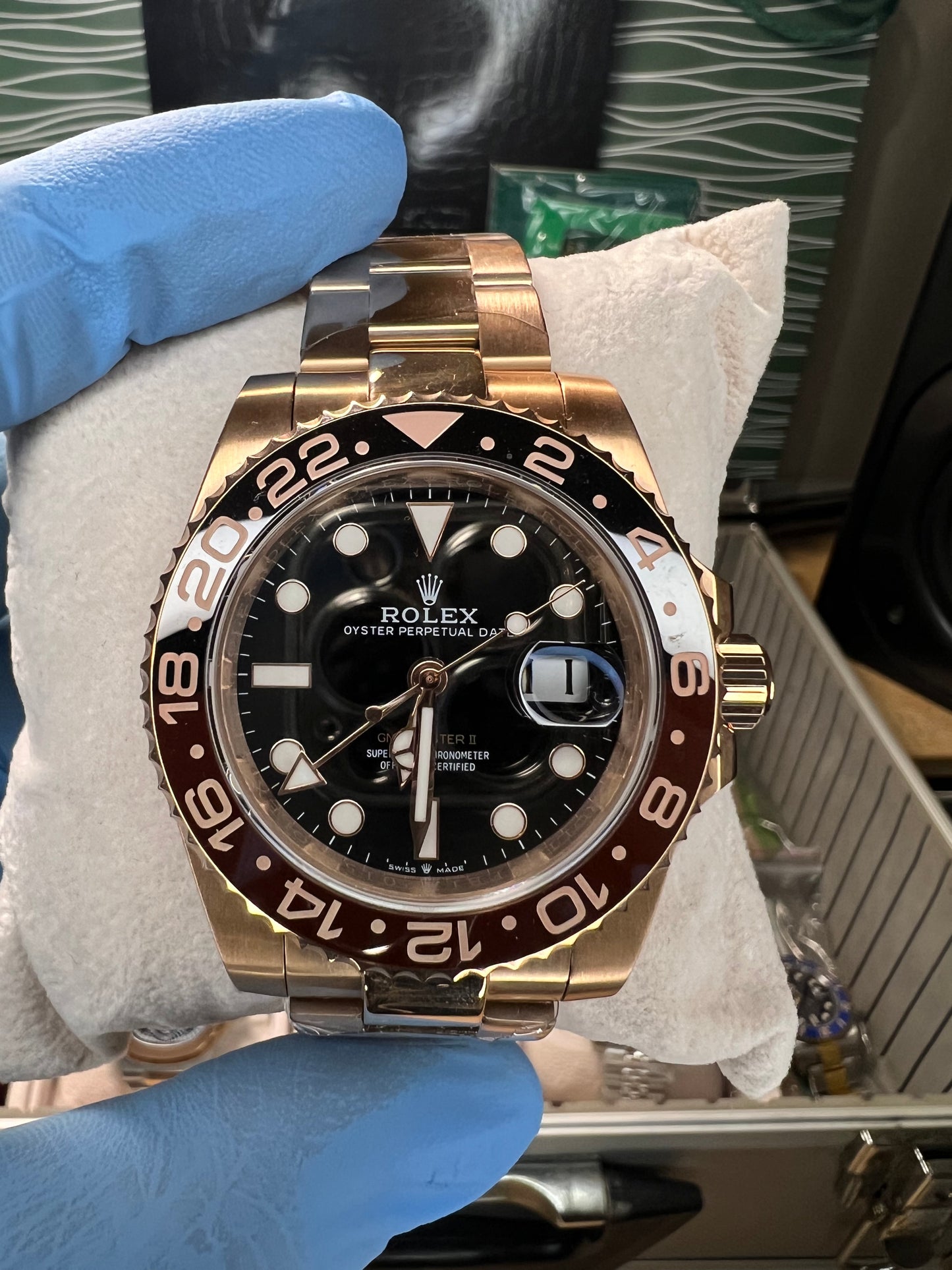 GMT-Master II Root Beer Everose Gold 40mm