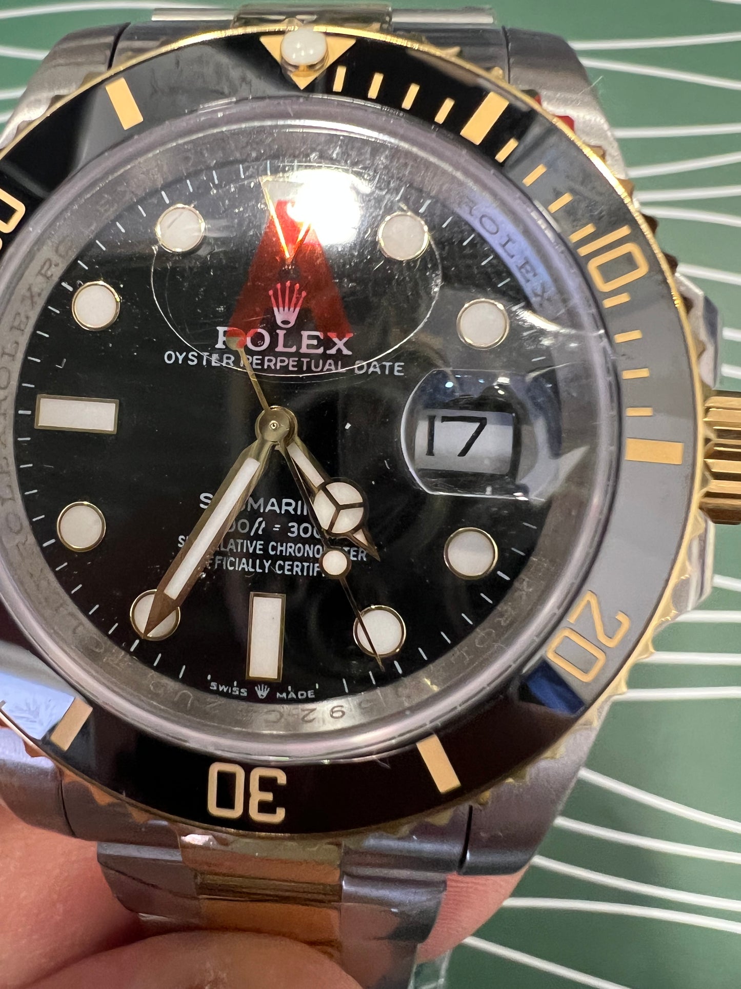 Submariner 2-Tone Black Dial 40mm