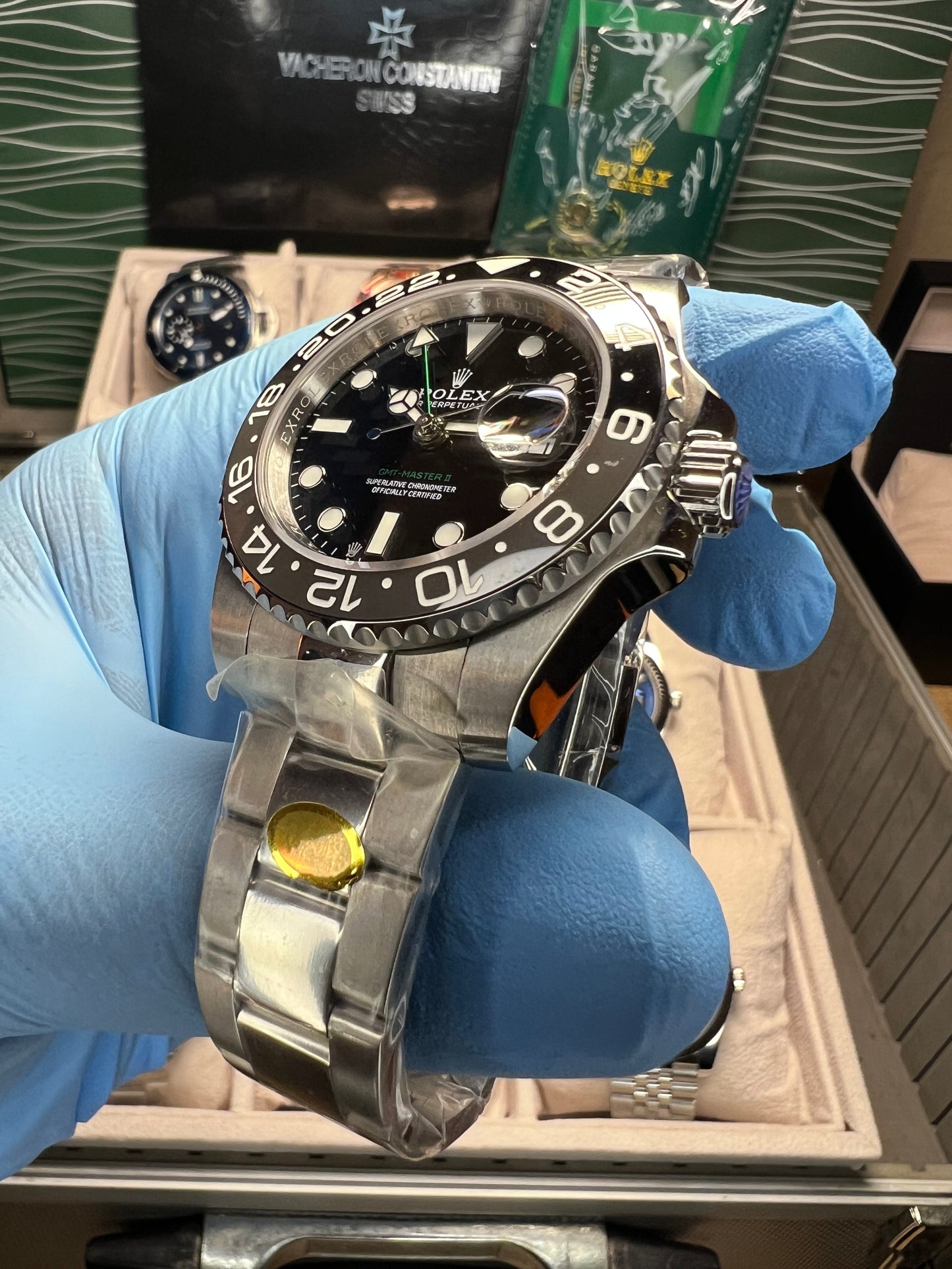 GMT-Master II (2024) “Bruce Wayne” Oyster Grey Ceramic Bezel 40mm