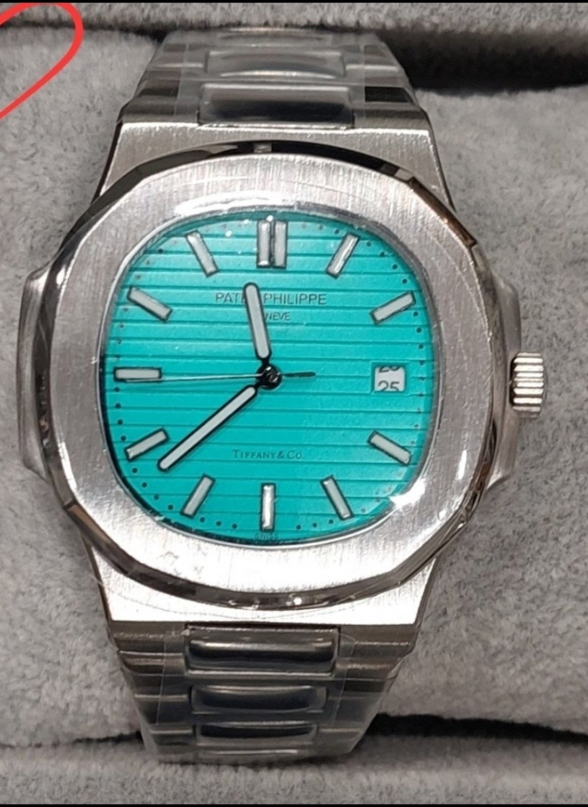 Patek Philippe Nautilus Steel Tiffany Blue Dial 40.5mm