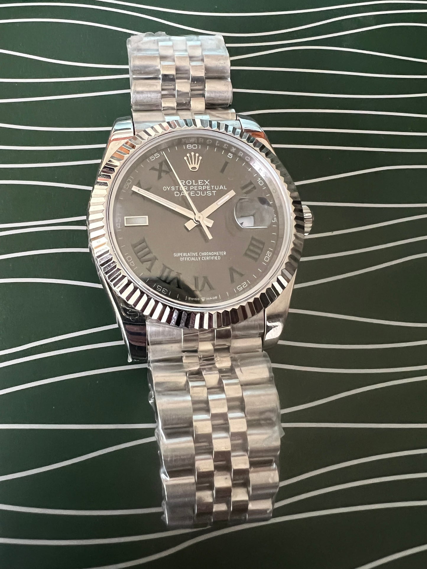 Datejust 41 Steel Roman Wimbledon Jubilee