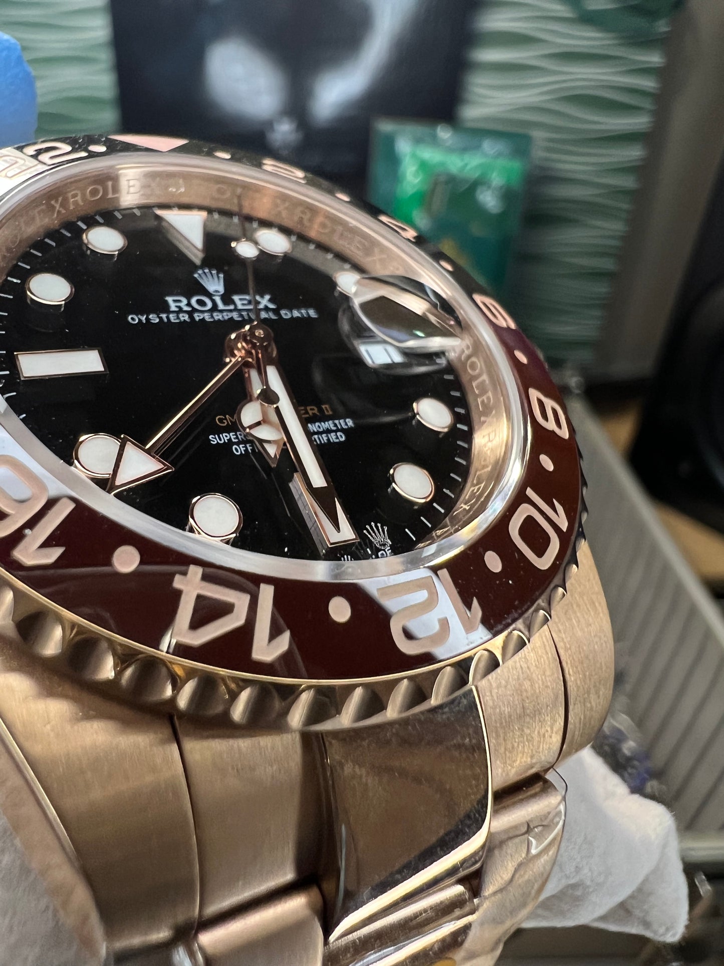 GMT-Master II Root Beer Everose Gold 40mm