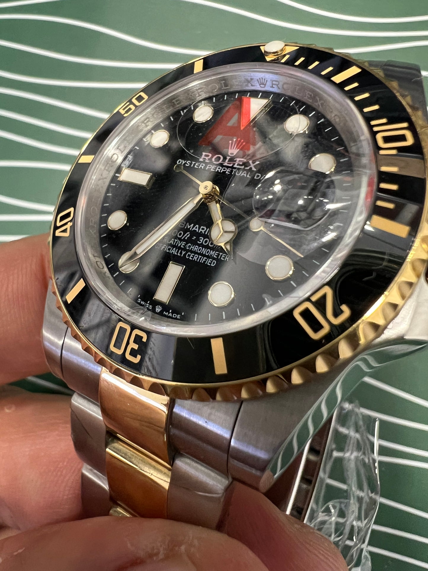Submariner 2-Tone Black Dial 40mm