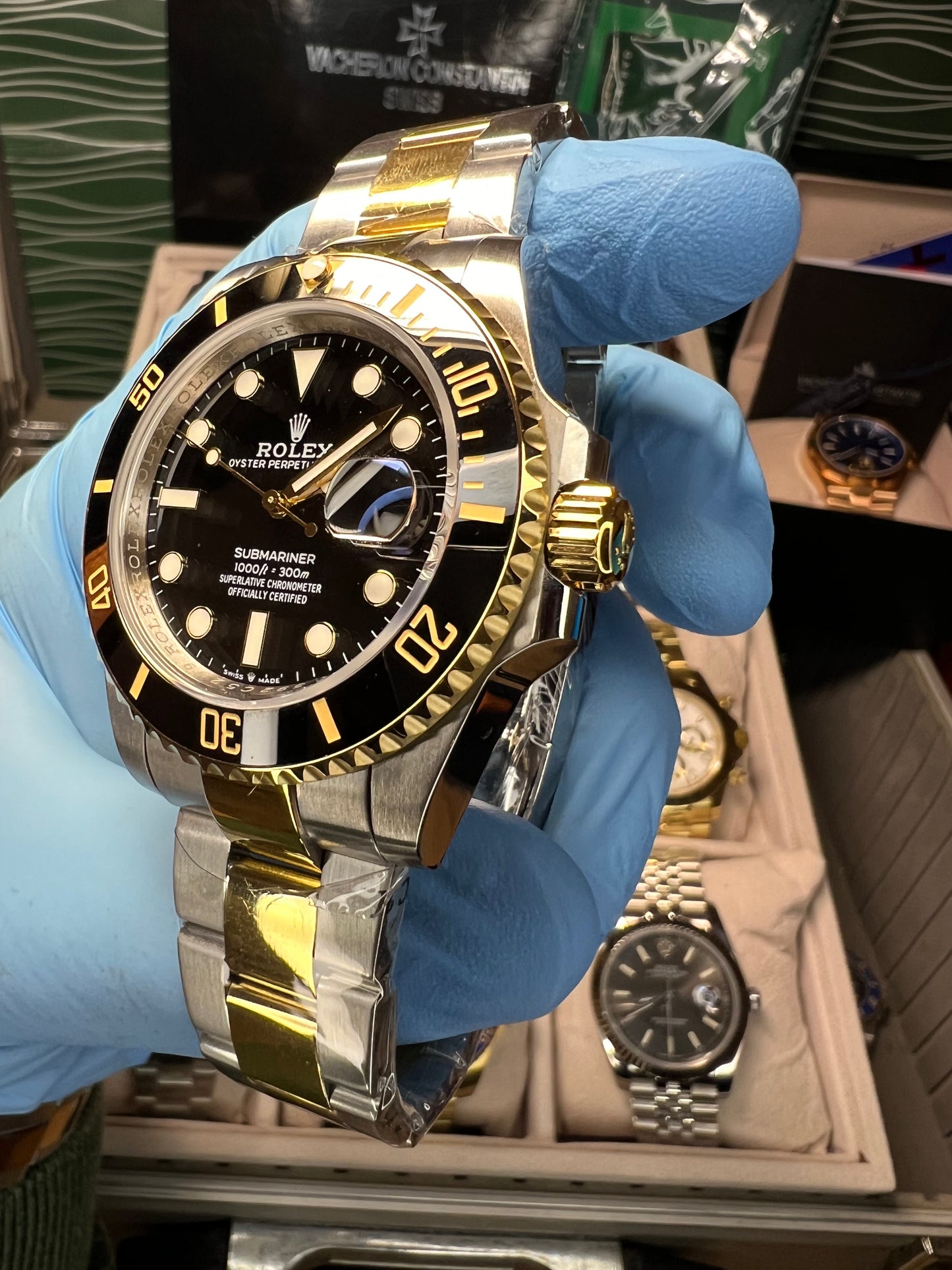 Submariner 2-Tone Black Dial 40mm
