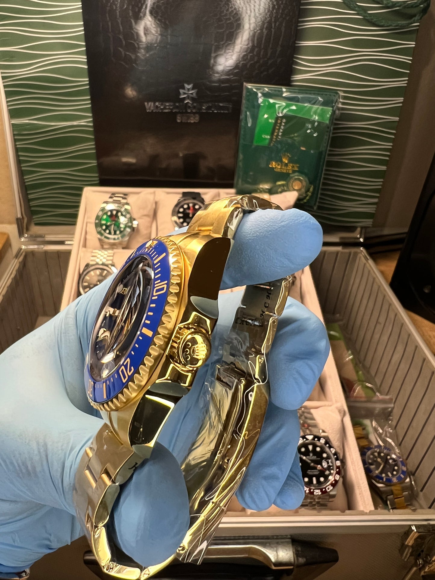 Sea Dweller Deepsea Gold Blue Dial Ceramic Bezel 44mm 2024