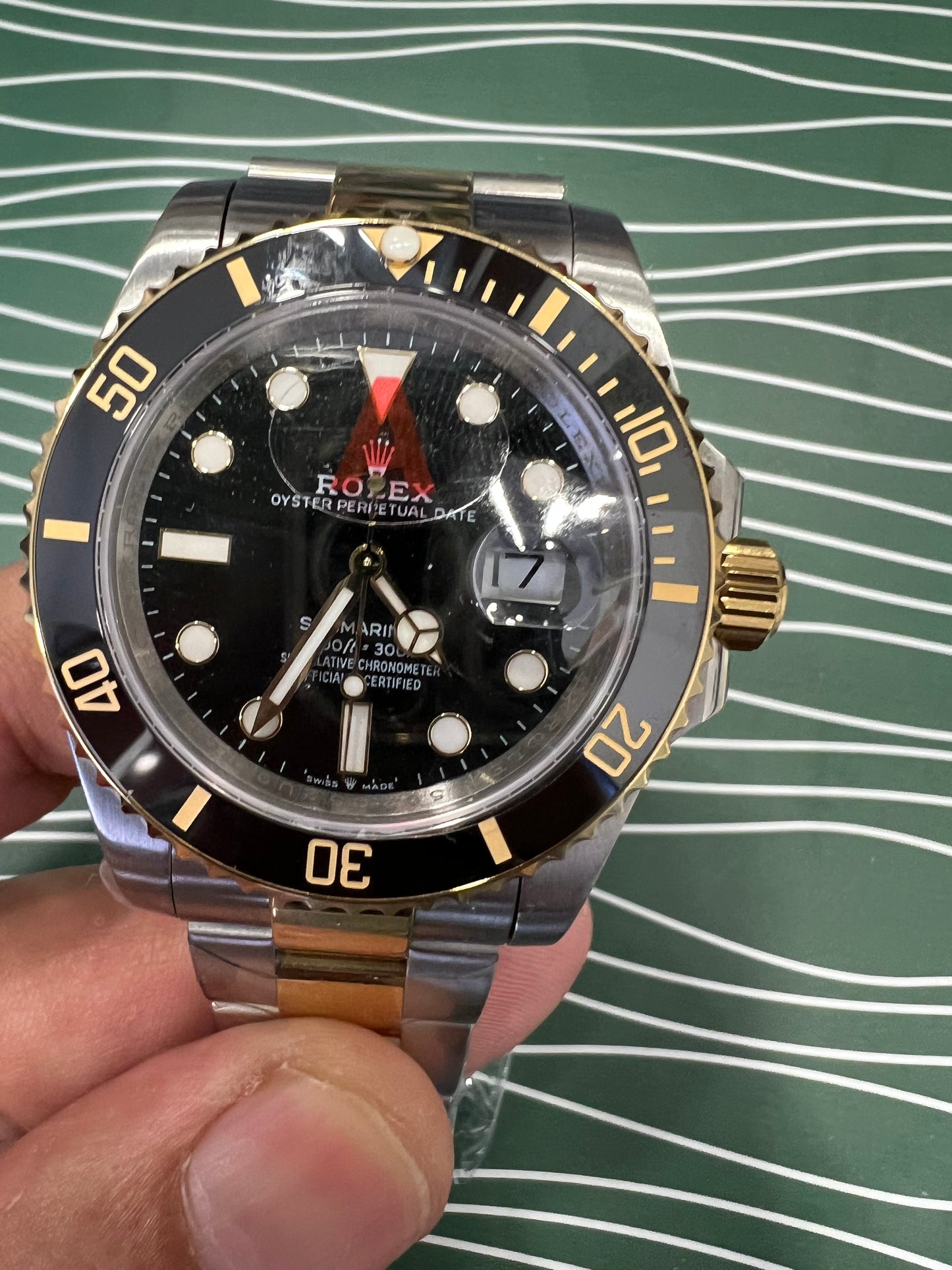 Submariner 2-Tone Black Dial 40mm
