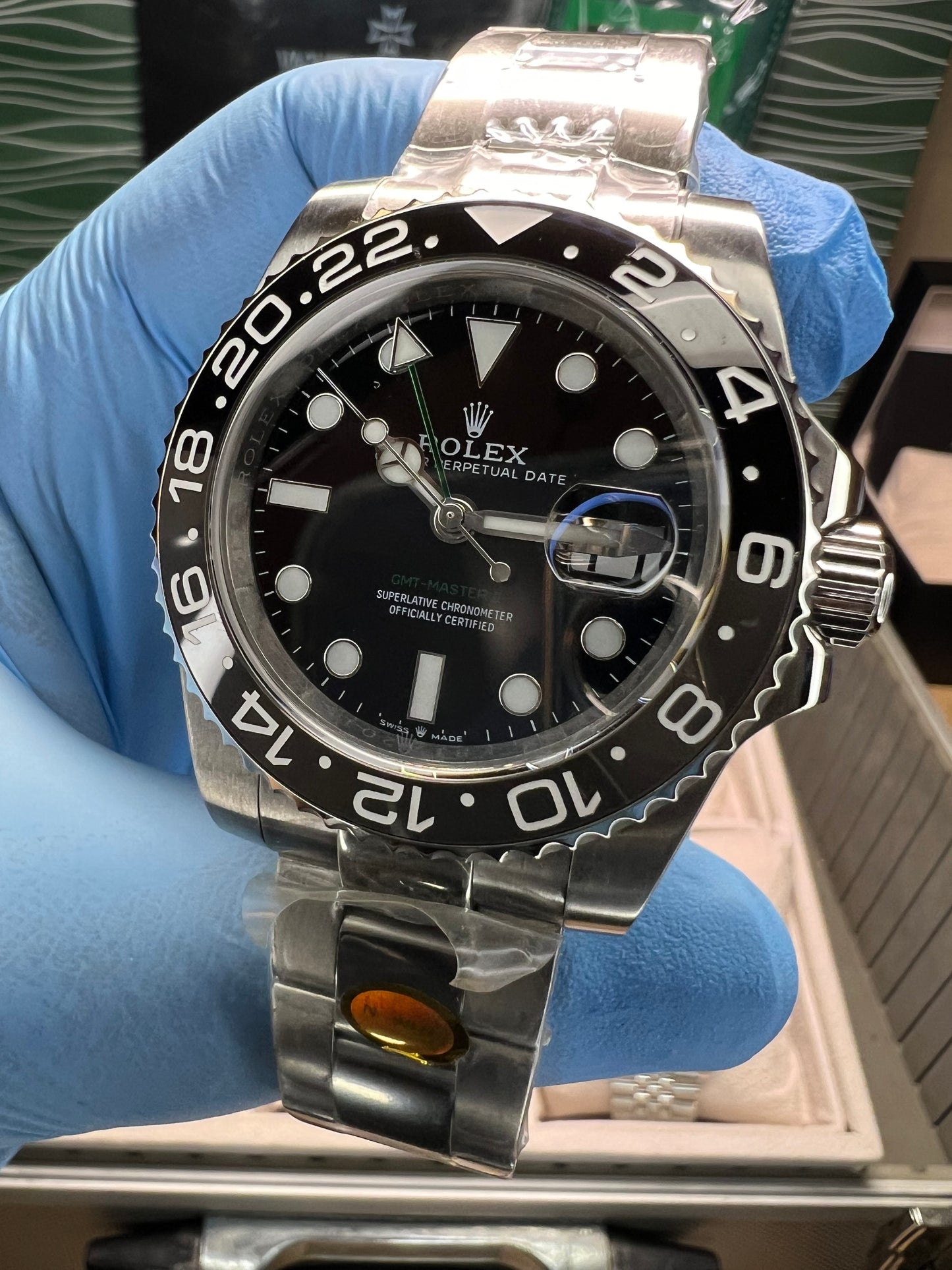 GMT-Master II (2024) “Bruce Wayne” Oyster Grey Ceramic Bezel 40mm
