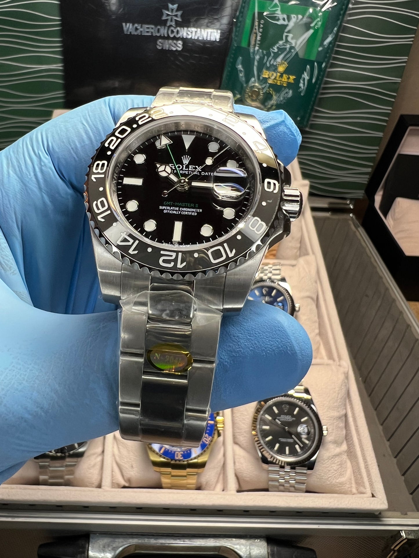 GMT-Master II (2024) “Bruce Wayne” Oyster Grey Ceramic Bezel 40mm