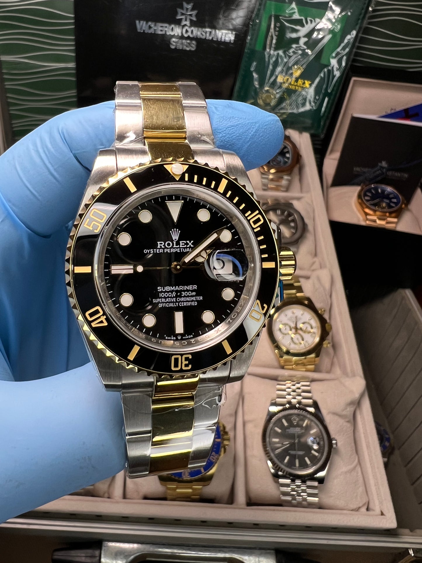 Submariner 2-Tone Black Dial 40mm