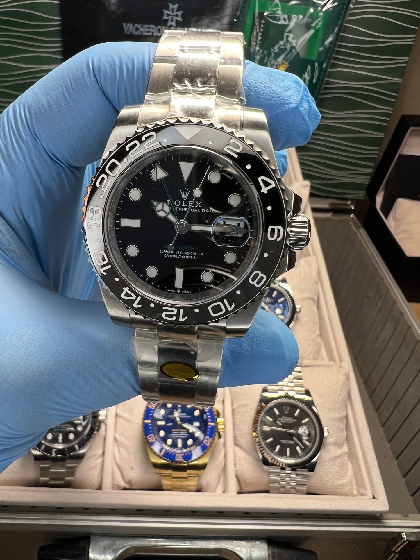 GMT-Master II (2024) “Bruce Wayne” Oyster Grey Ceramic Bezel 40mm