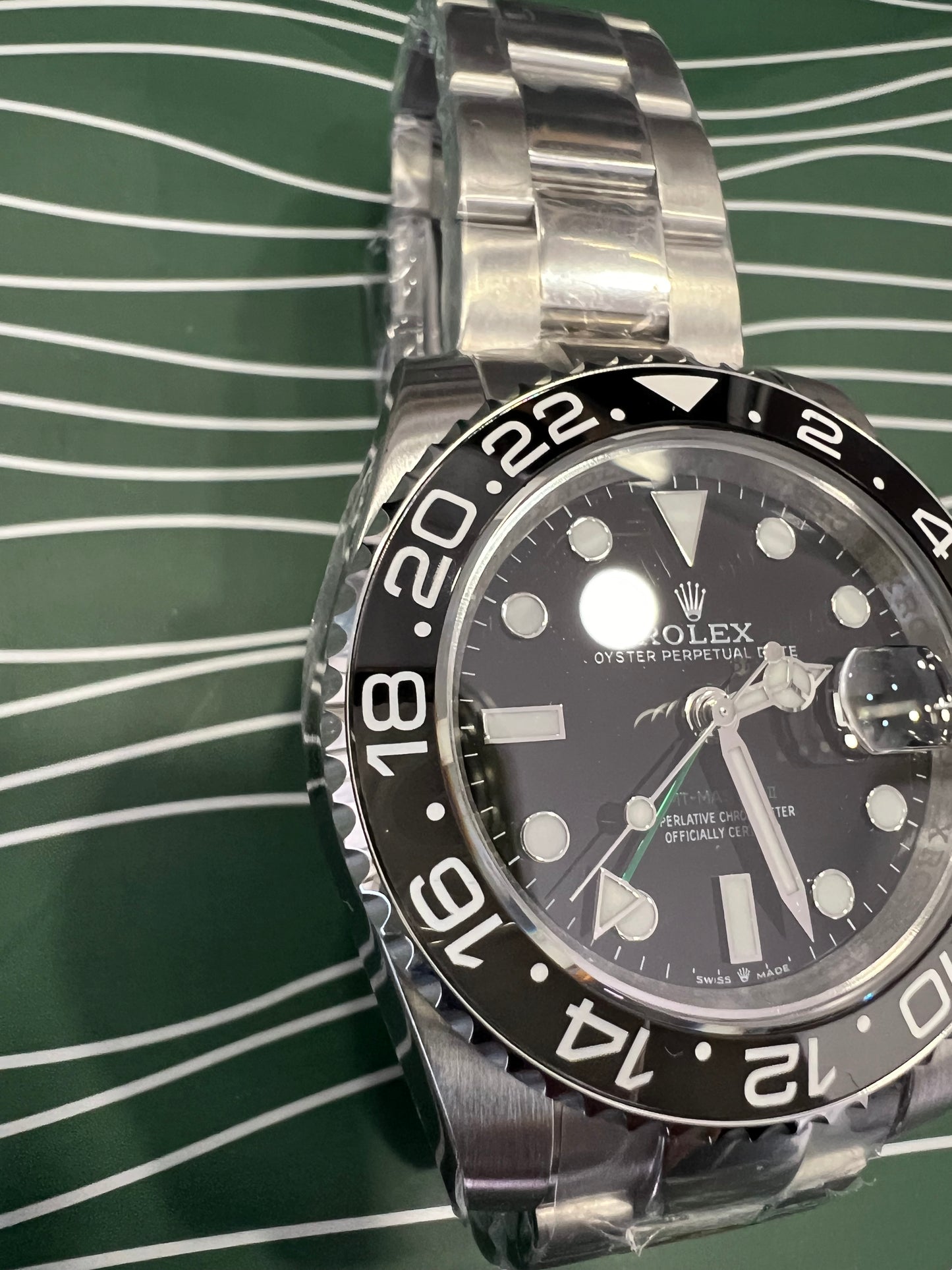 GMT-Master II Steel Black Dial 40mm