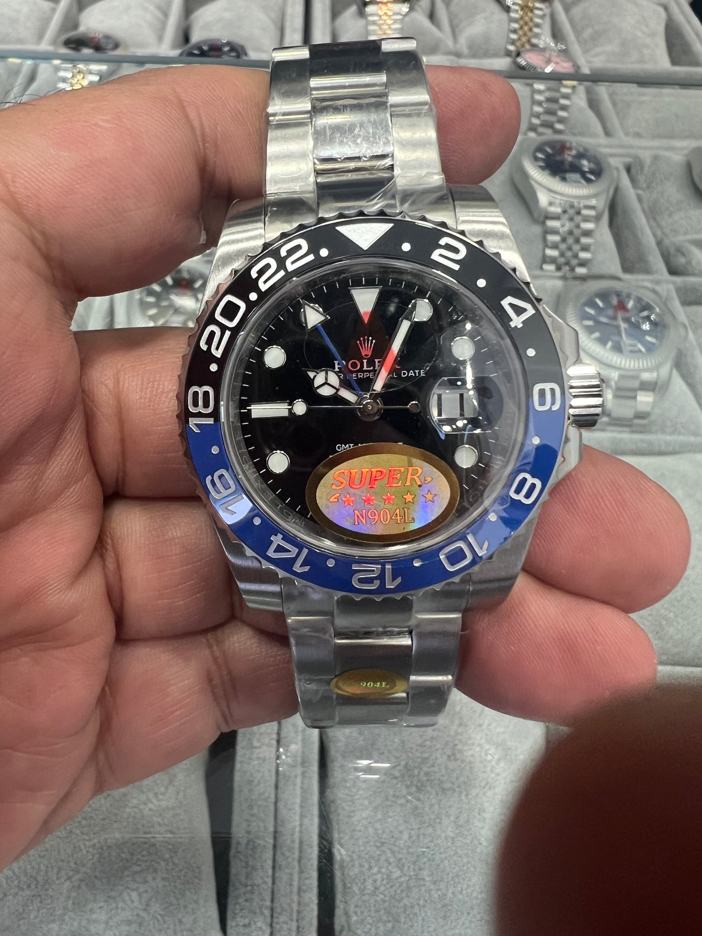 GMT-Master II Batman Oyster 40mm