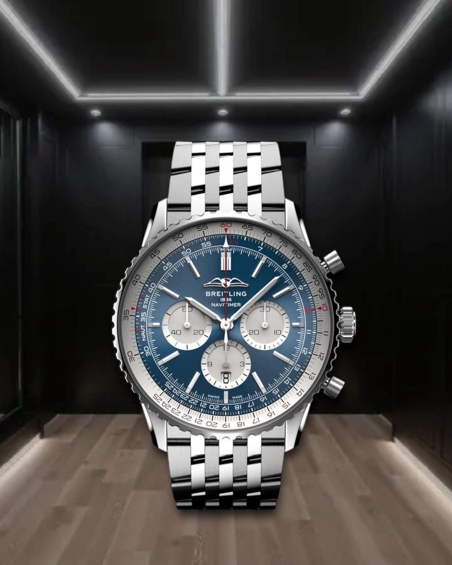 Breitling Navitimer B01 Chronograph Blue Dial 43mm