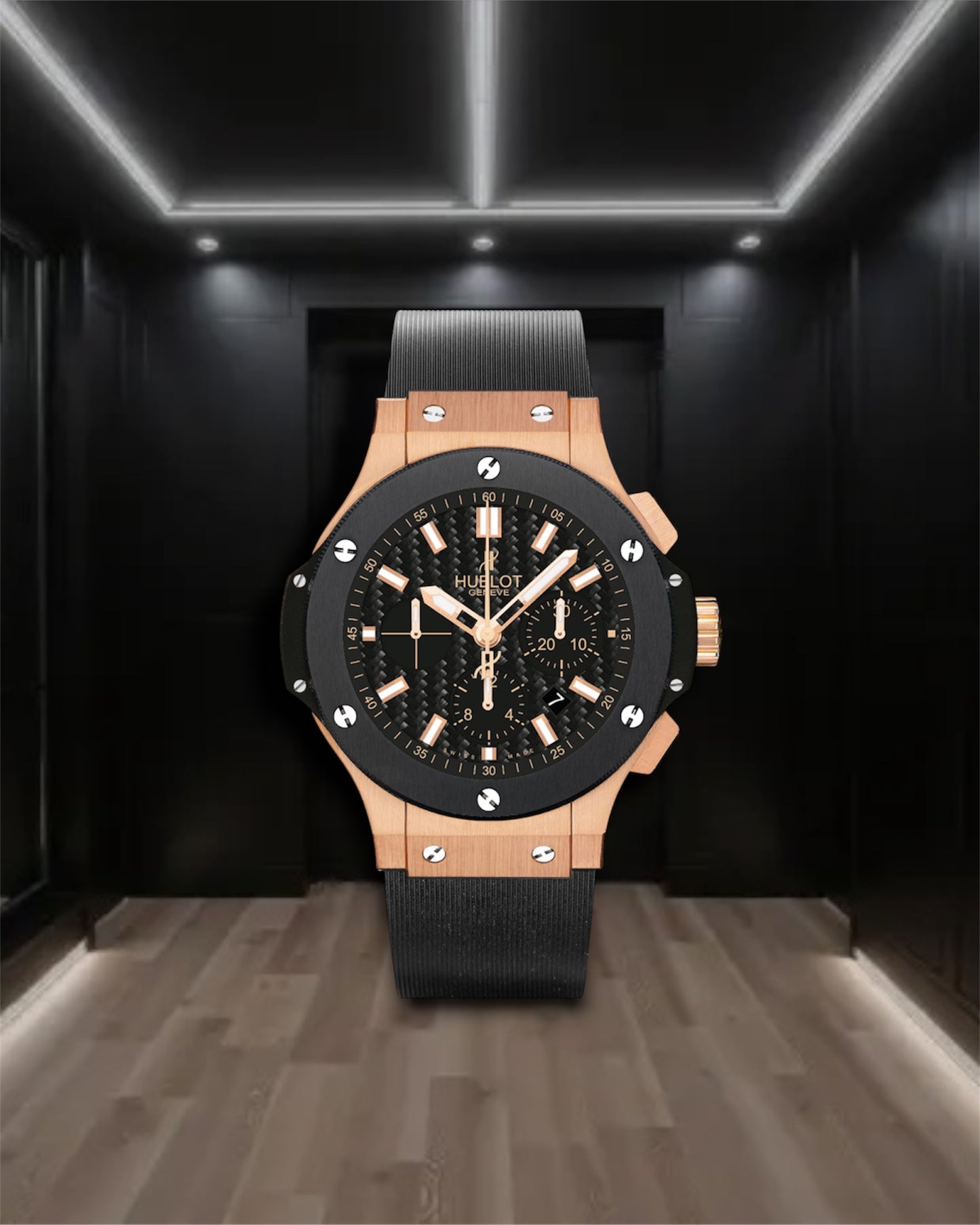 Hublot Big Bang Chronograph Rose Gold 44mm Ref. 301.PB.131.RX