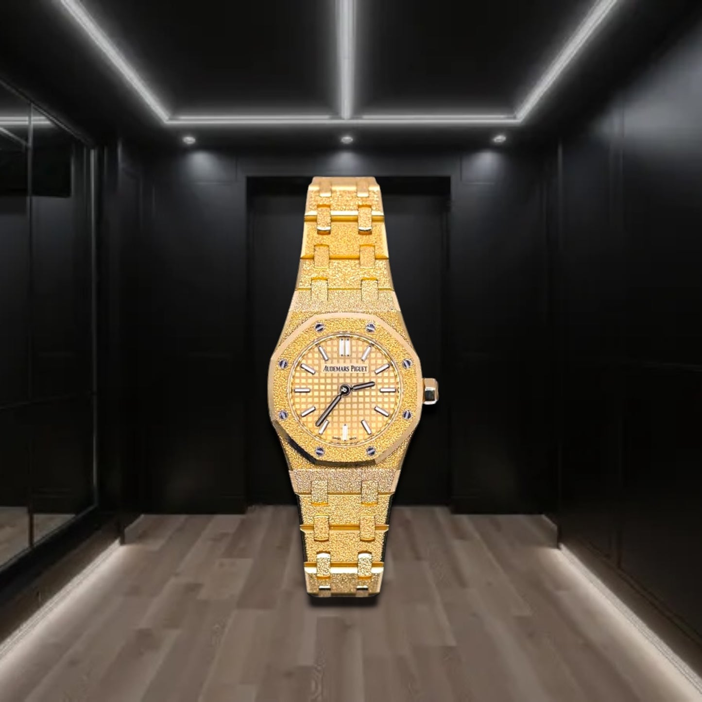 Audemars Piguet Royal Oak Mini Frosted Gold 23mm
