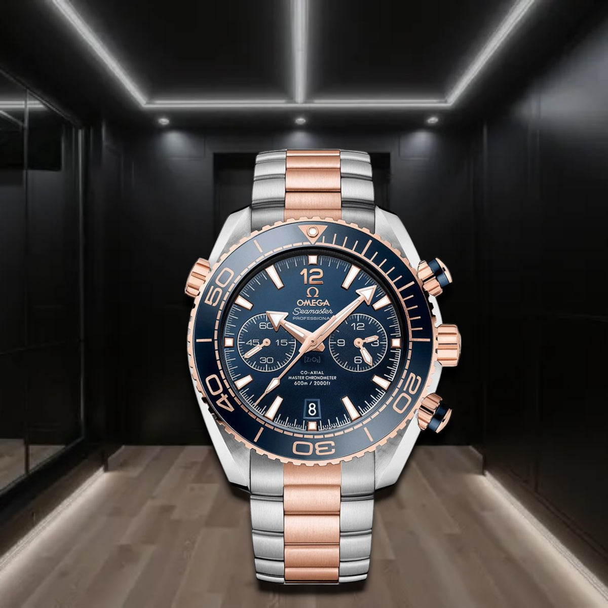 Omega Seamaster Planet Ocean 600M Co-Axial Master Chronometer Chronograph Sedna 45.5mm
