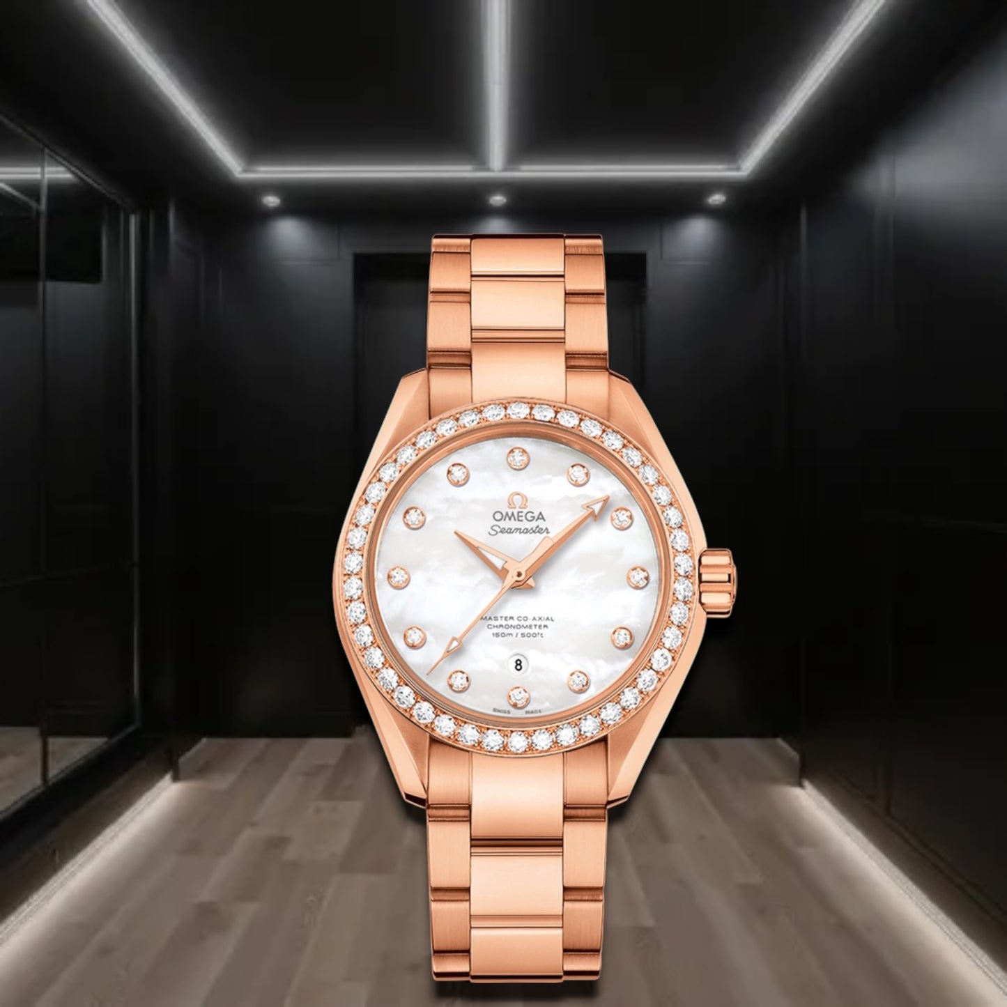 Seamaster Aqua Terra Sedna Mother Of Pearl Dial 34mm