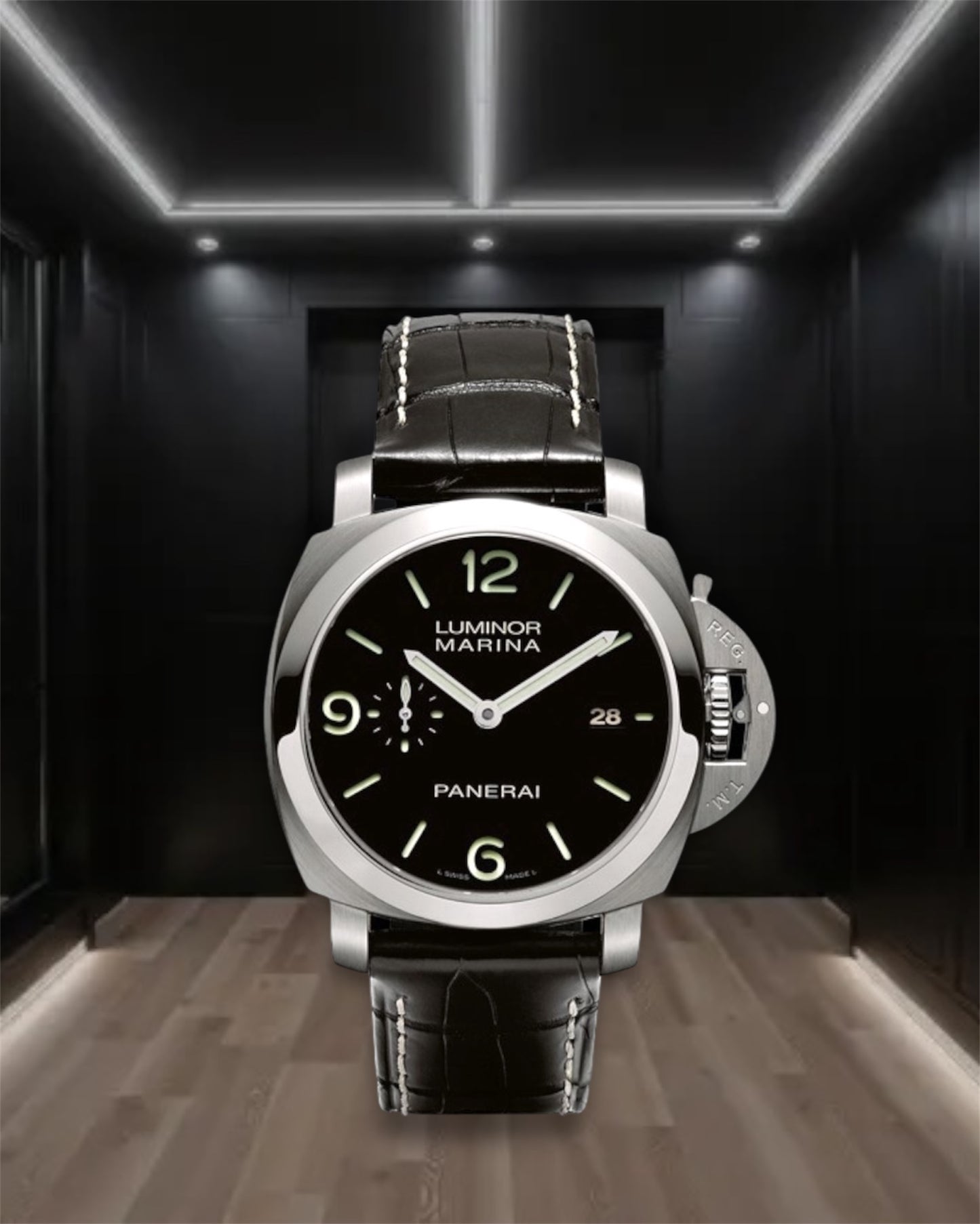 Panerai Luminor Marina 1950 3 Days Automatic Black Dial 44 mm PAM03312