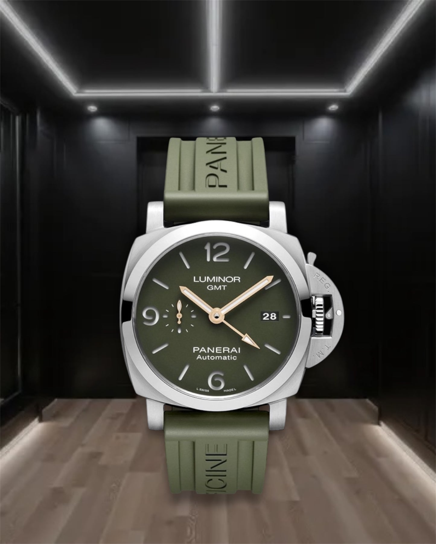 Panerai Luminor Marina Quaranta Verde Militare 40mm PAM1304