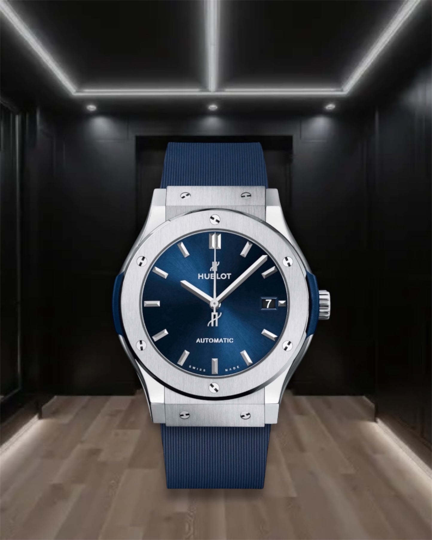 Hublot Classic Fusion Titanium Blue 565.NX.7170.RX 38mm