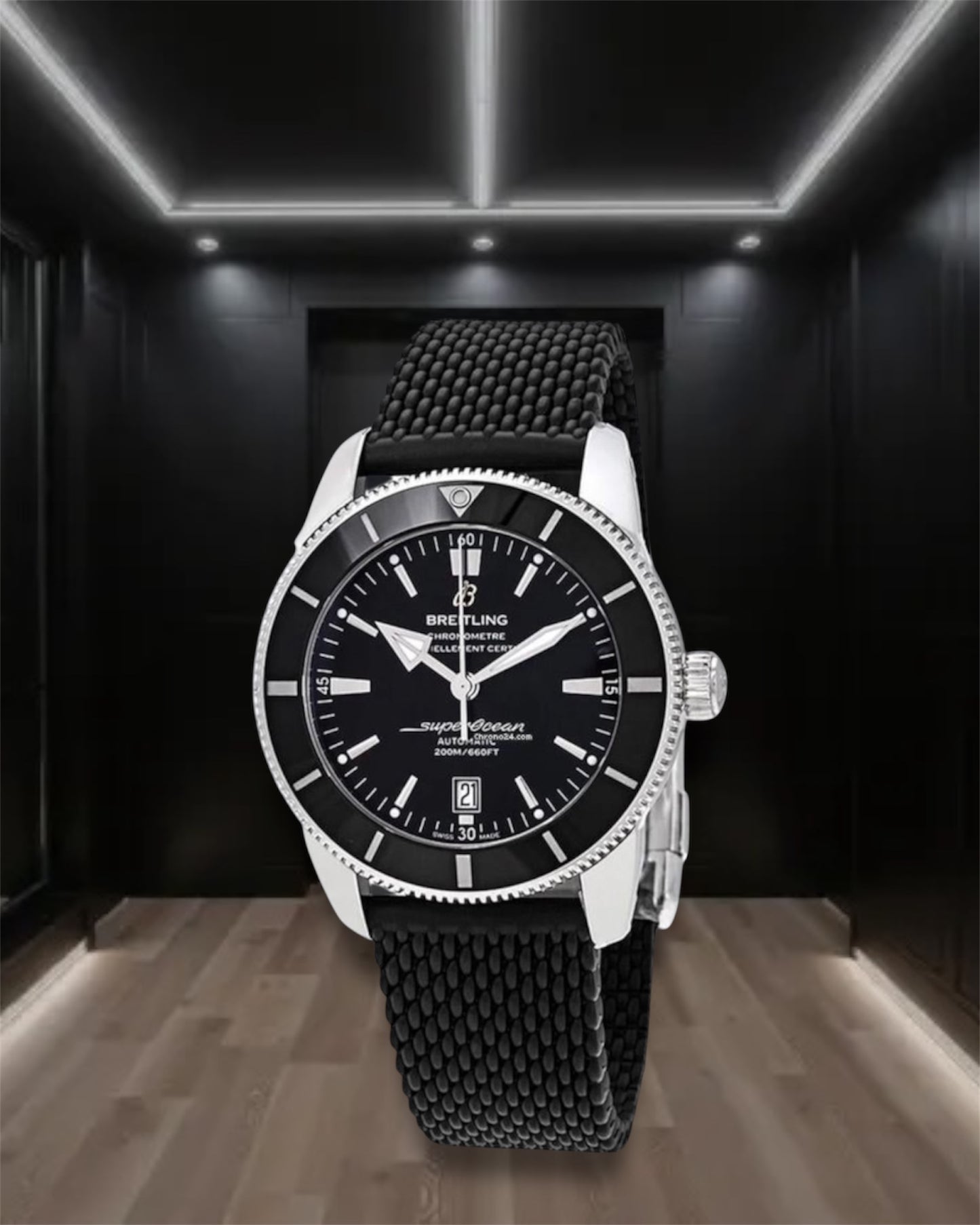 Breitling Superocean Héritage II B20 42mm Black Dial
