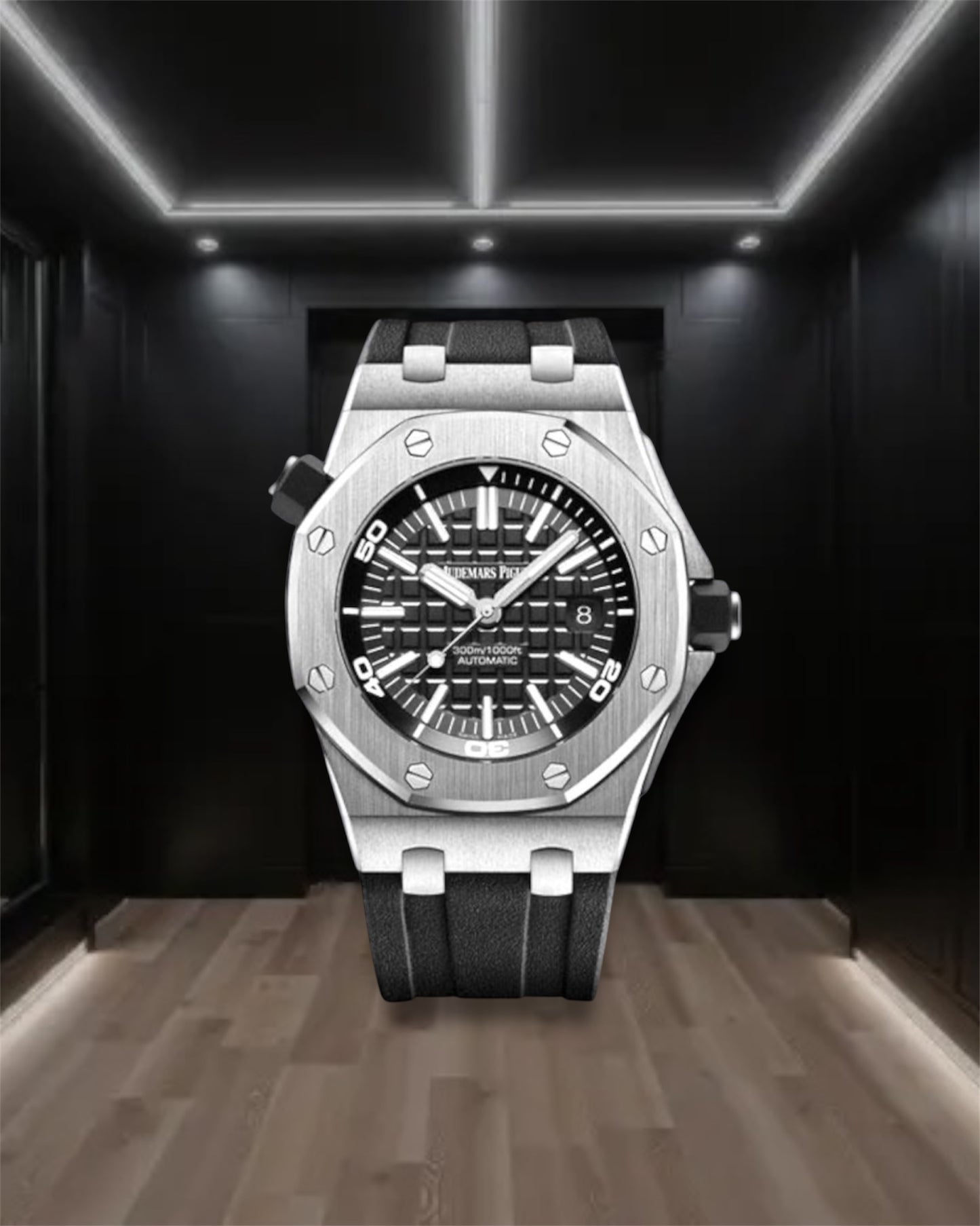 Audemars Piguet Royal Oak Offshore Steel & Black Diver 42mm