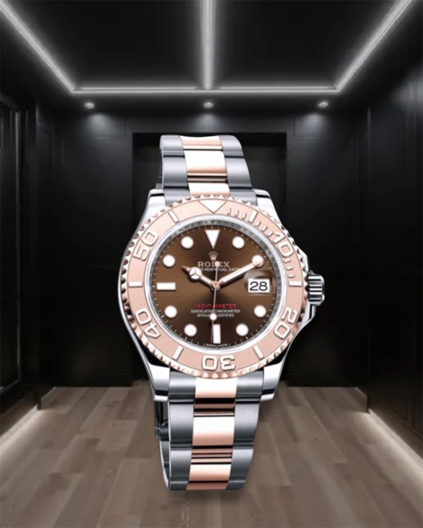 Yacht Master Steel Rose Gold 40mm