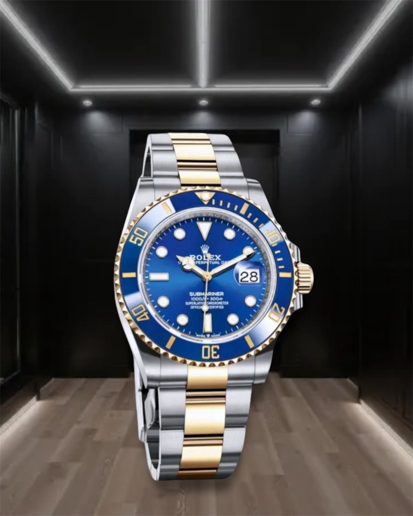 Submariner 2-Tone Bluesy 40mm