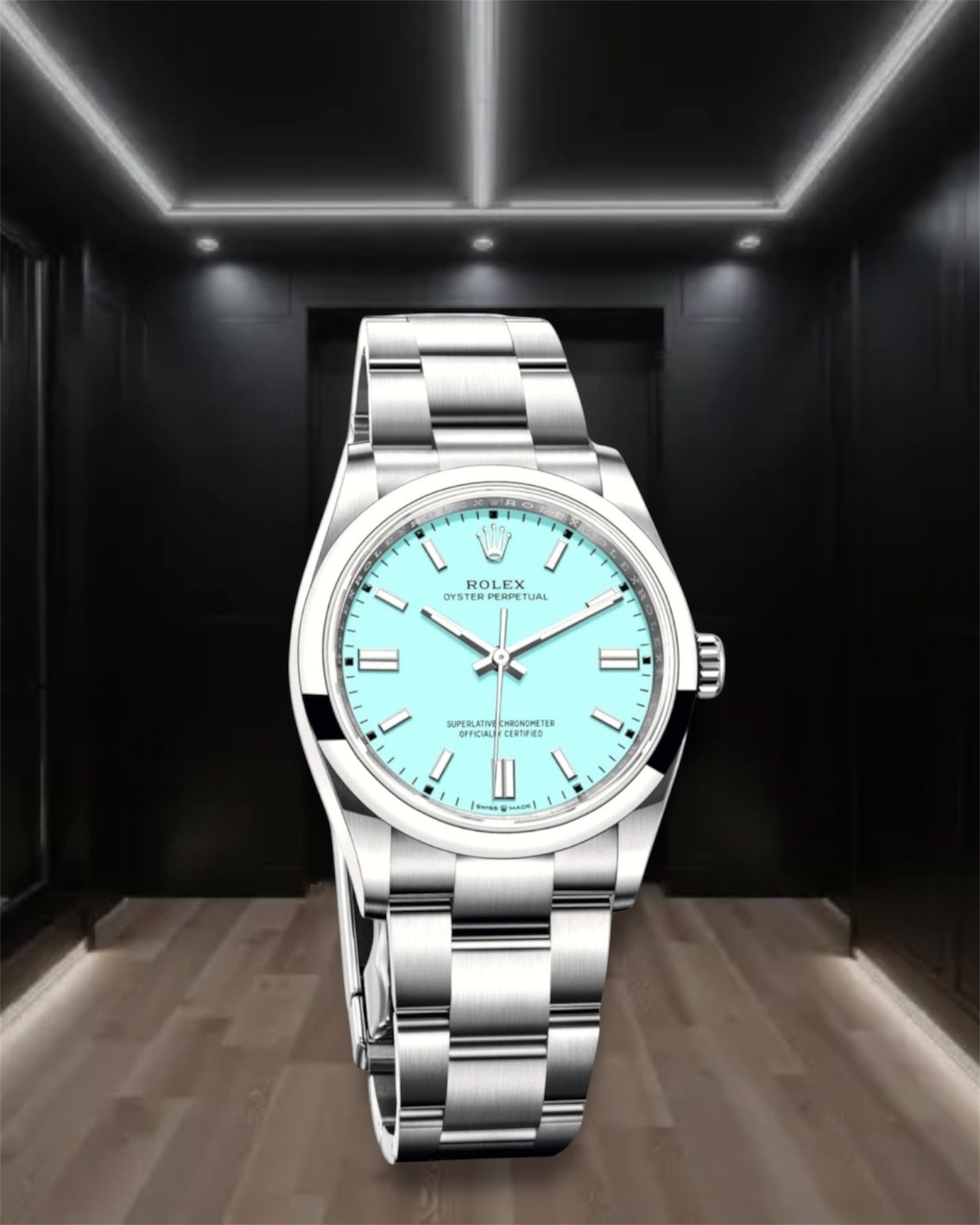 Oyster Perpetual Tiffany Blue 36mm