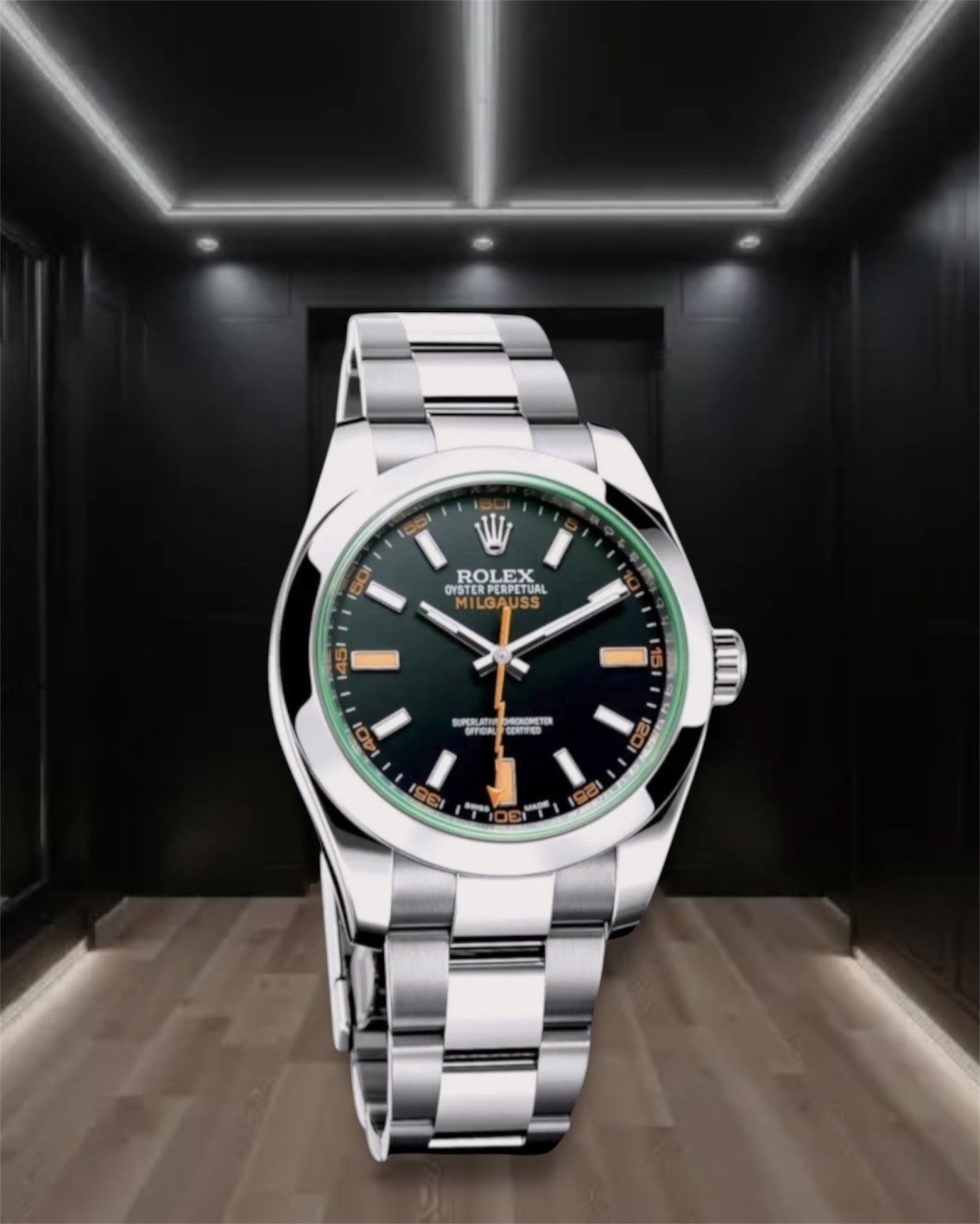 Milgauss Black Dial 40mm