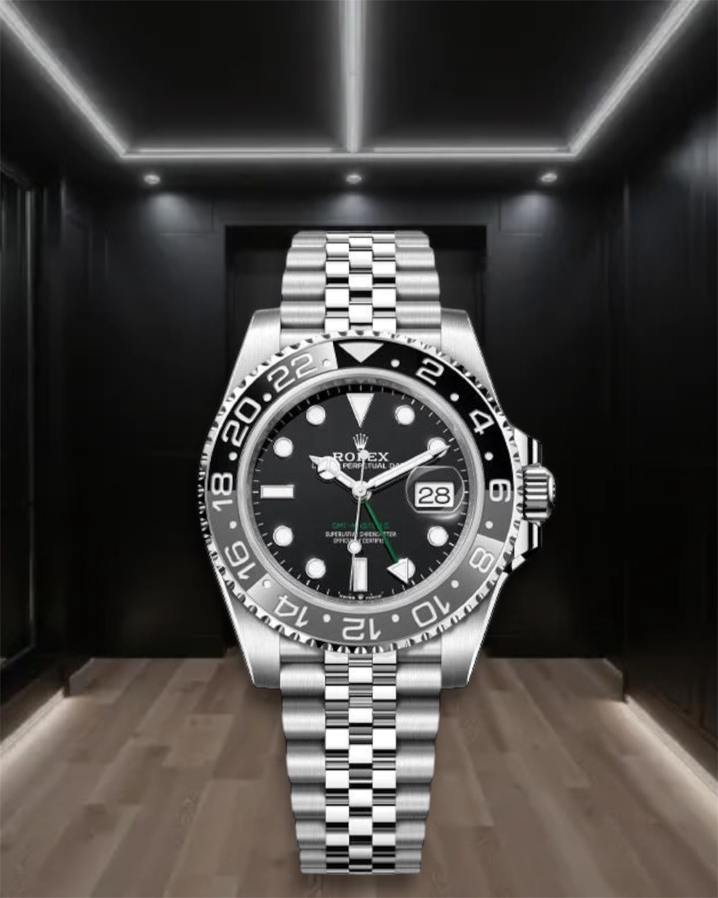 GMT-Master II (2024) “Bruce Wayne” Grey Ceramic Bezel Jubilee 40mm