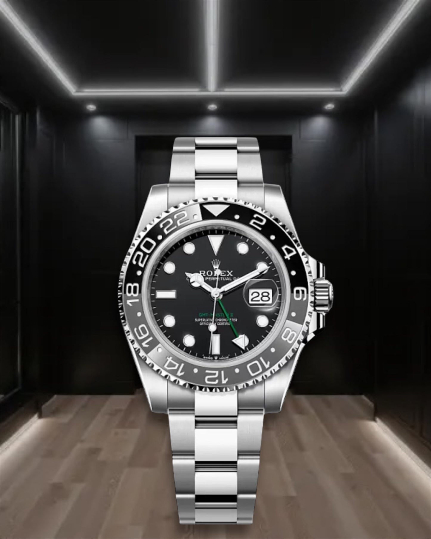 GMT-Master II (2024) “Bruce Wayne” Oyster Grey Ceramic Bezel 40mm
