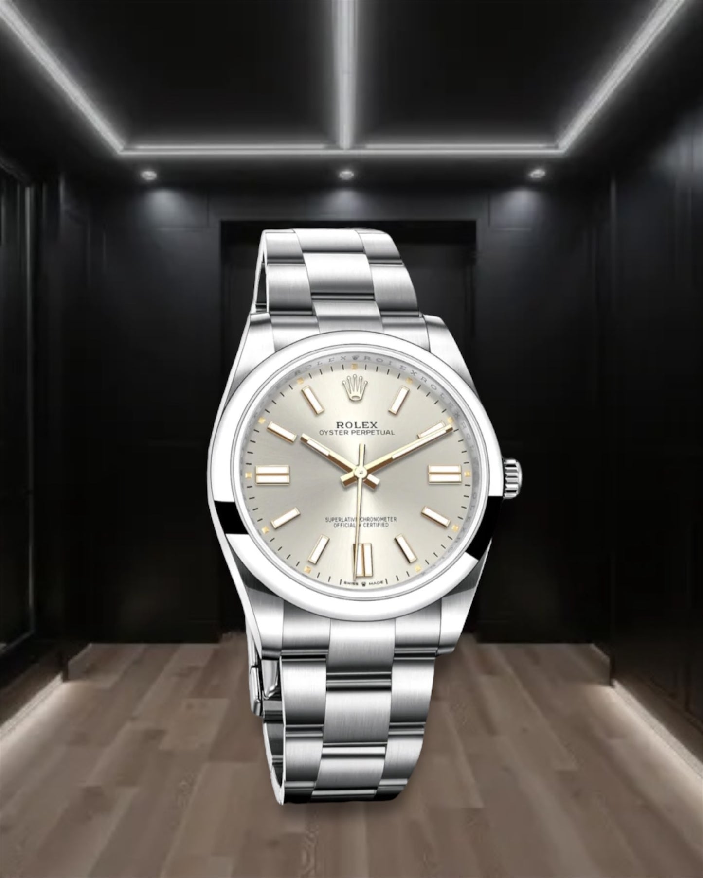 Oyster Perpetual Silver Dial 41mm