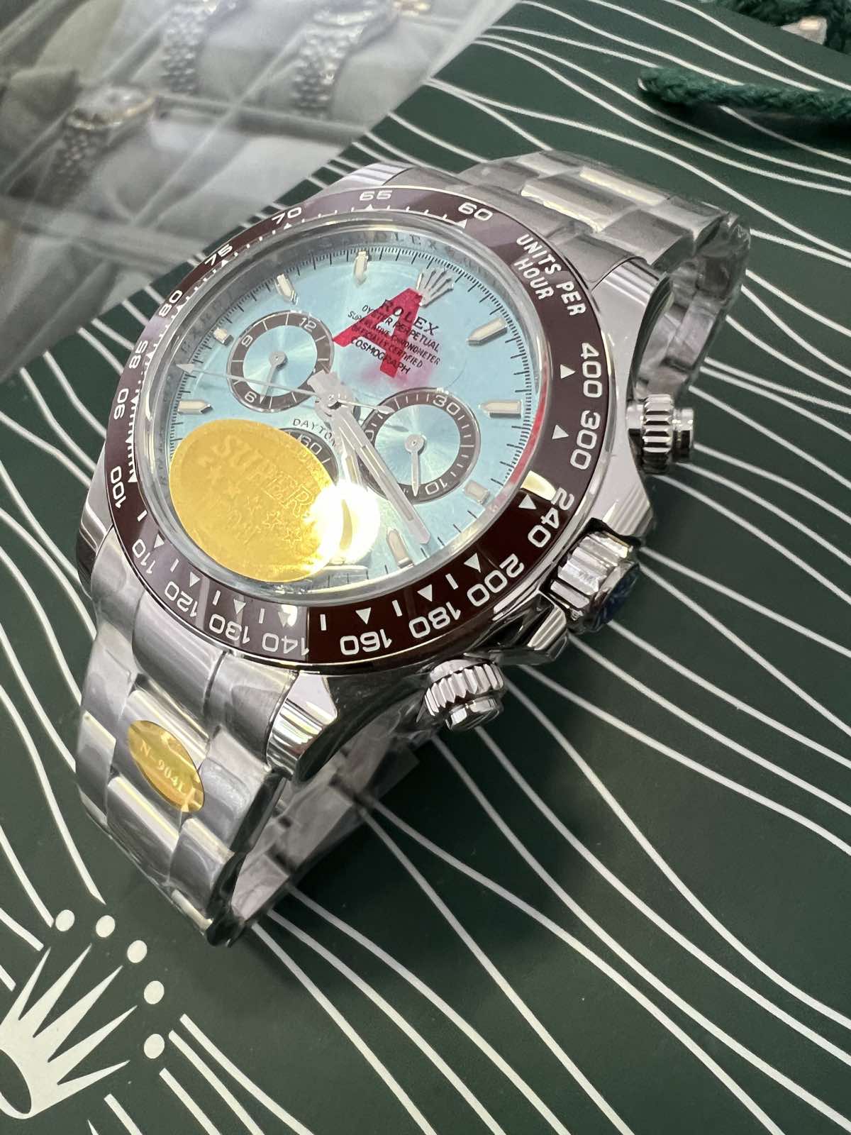 Daytona Cosmograph Platinum Ice Blue Dial