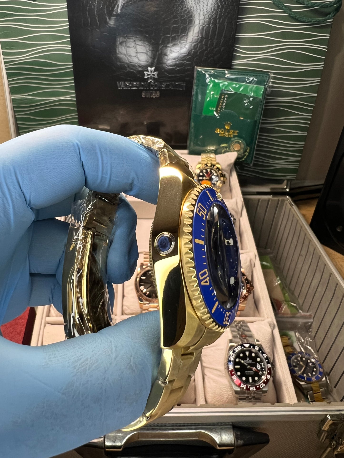 Sea Dweller Deepsea Gold Blue Dial Ceramic Bezel 44mm 2024