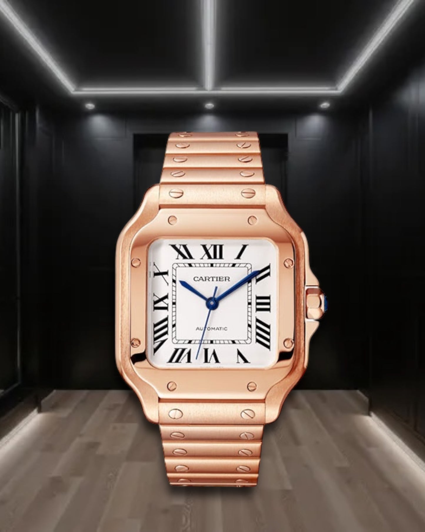 Cartier Santos De Cartier Large Rose Gold 40mm