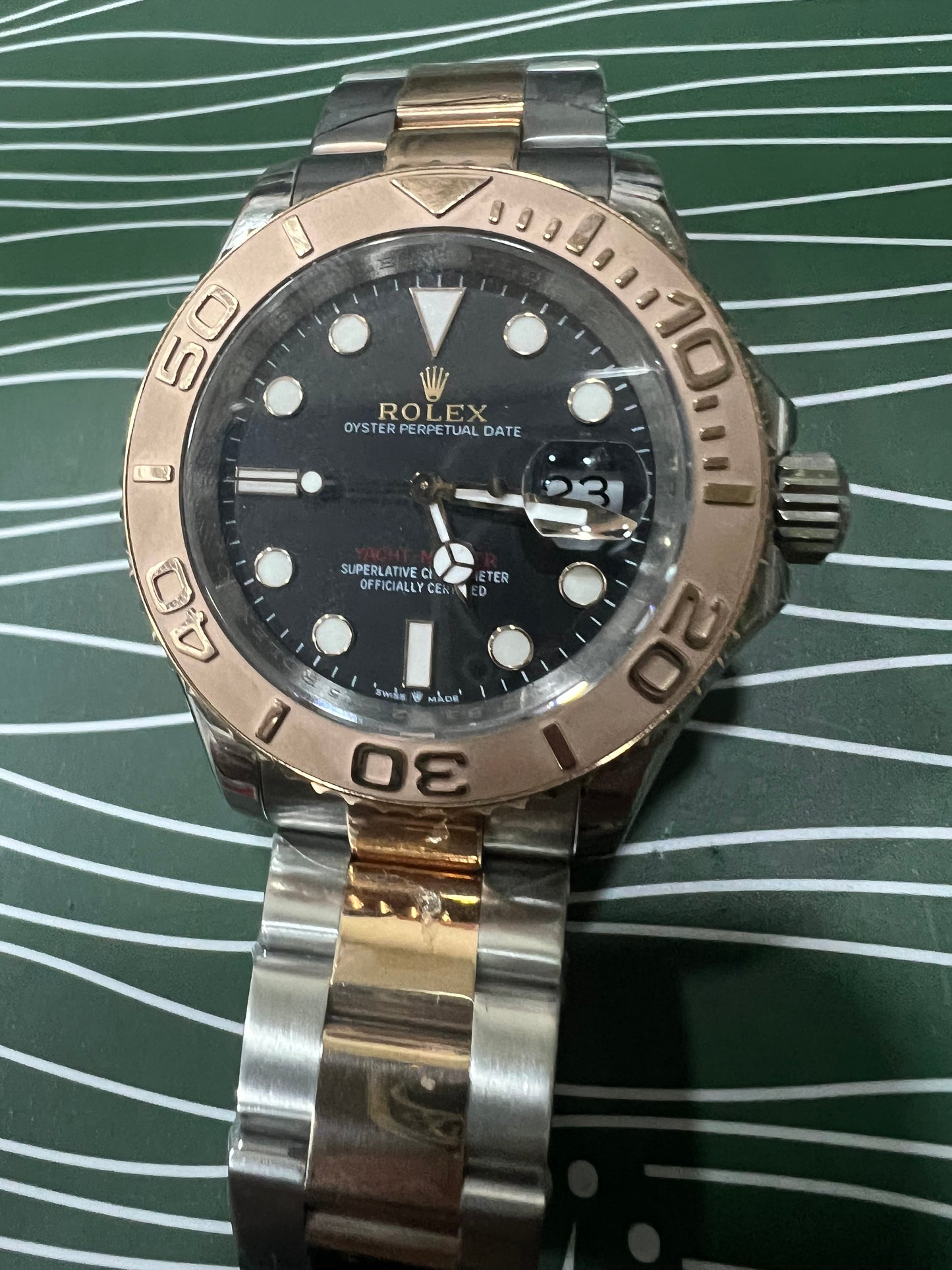 Yacht Master Steel  Rose Gold 40mm