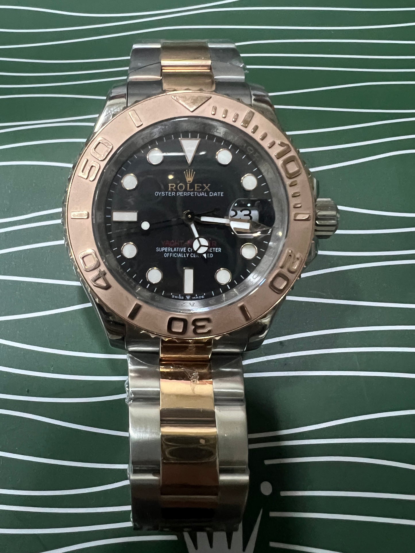 Yacht Master Steel  Rose Gold 40mm