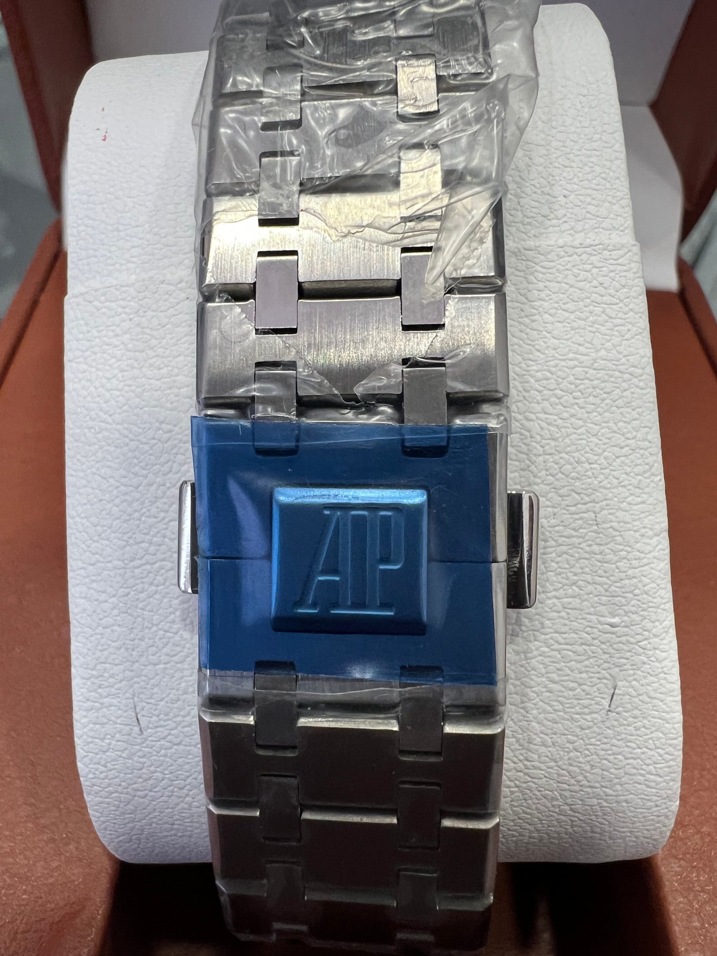 Audemars Piguet Royal Oak Double Balance Wheel Openworked Steel Black Dial 41mm
