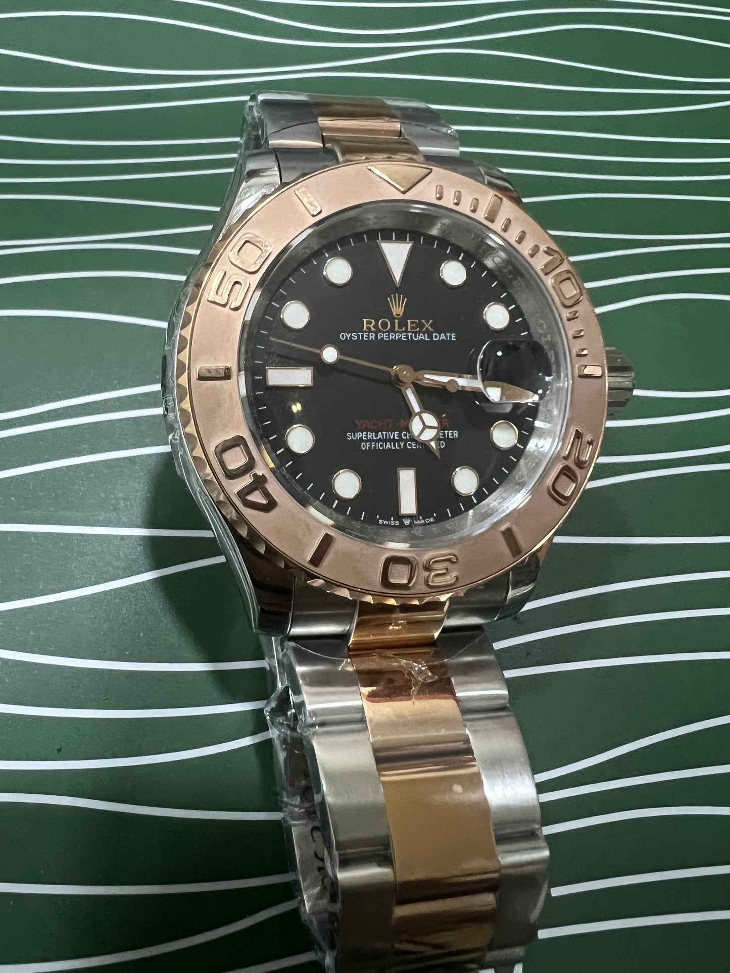 Yacht Master Steel  Rose Gold 40mm