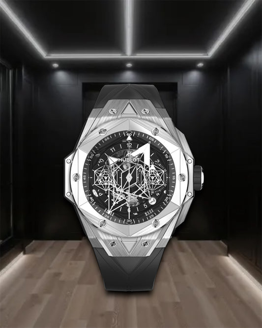 Hublot Big Bang Unico Sang Bleu II Titanium Black 45mm
