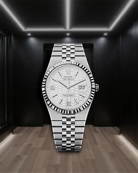 Land Dweller Steel White Dial 40mm