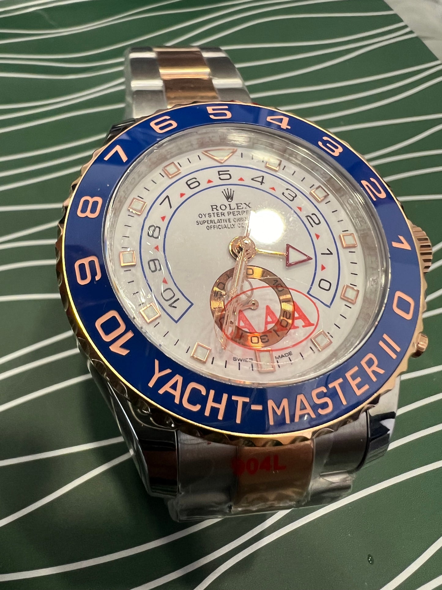 Yacht Master II Regatta Timer Everose Gold / Platinum 44mm