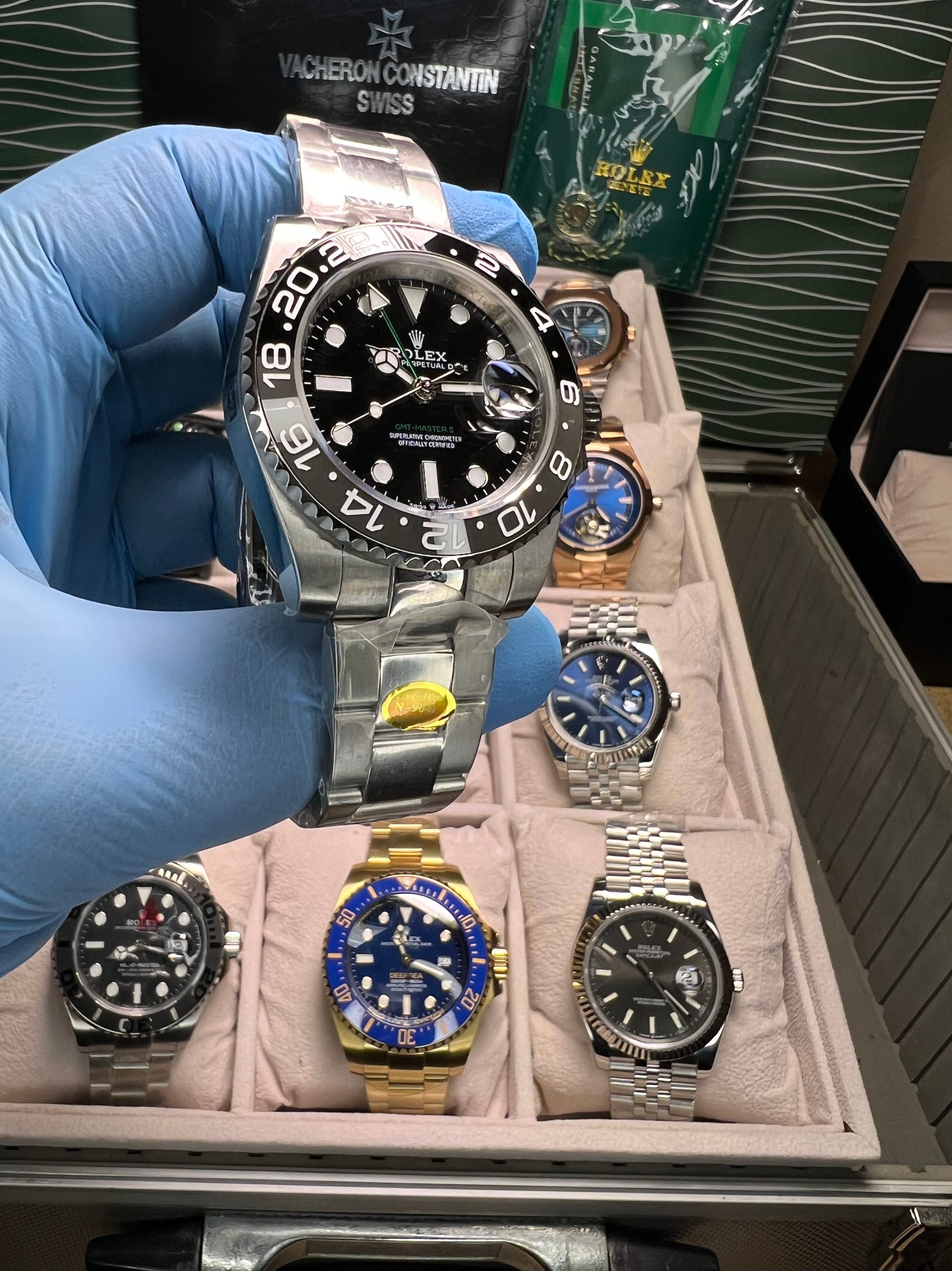 GMT-Master II (2024) “Bruce Wayne” Oyster Grey Ceramic Bezel 40mm