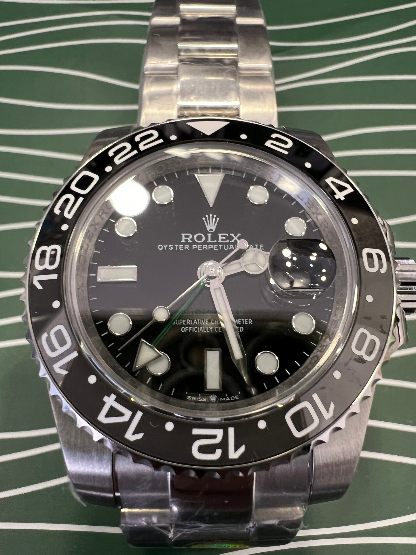 GMT-Master II Steel Black Dial 40mm