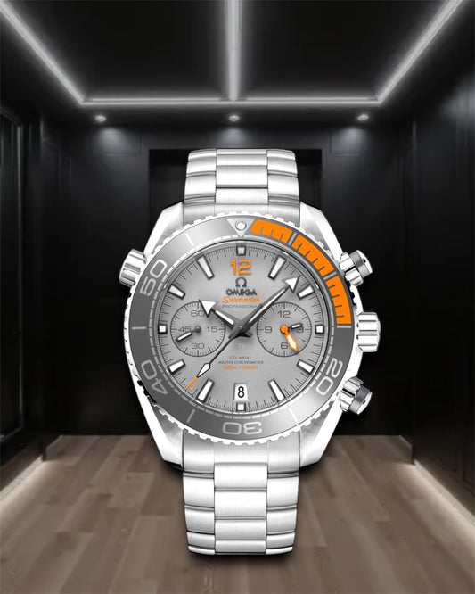 Omega Seamaster Planet Ocean 600M Co-Axial Master Chronometer Chronograph Titanium Grey 45.5 mm