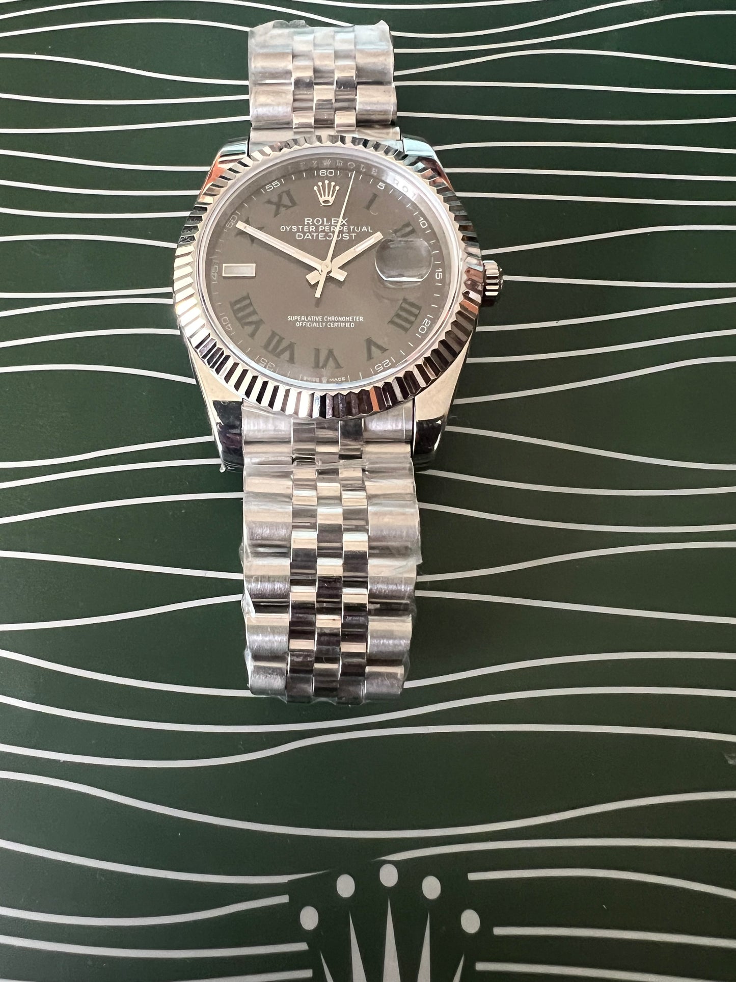 Datejust 41 Steel Roman Wimbledon Jubilee