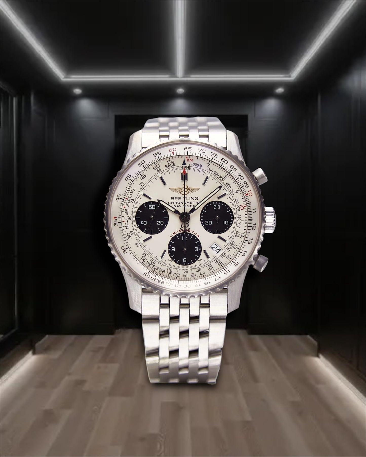 Breitling Navitimer B01 Chronograph White Dial 43mm