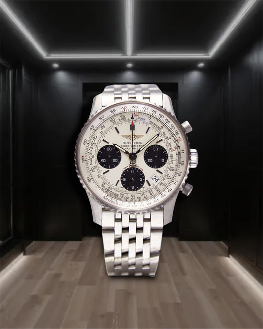 Breitling Navitimer B01 Chronograph White Dial 43mm